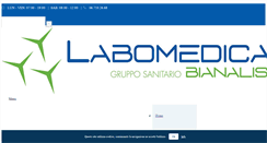 Desktop Screenshot of labomedica.it