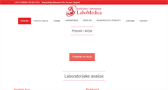 Desktop Screenshot of labomedica.net